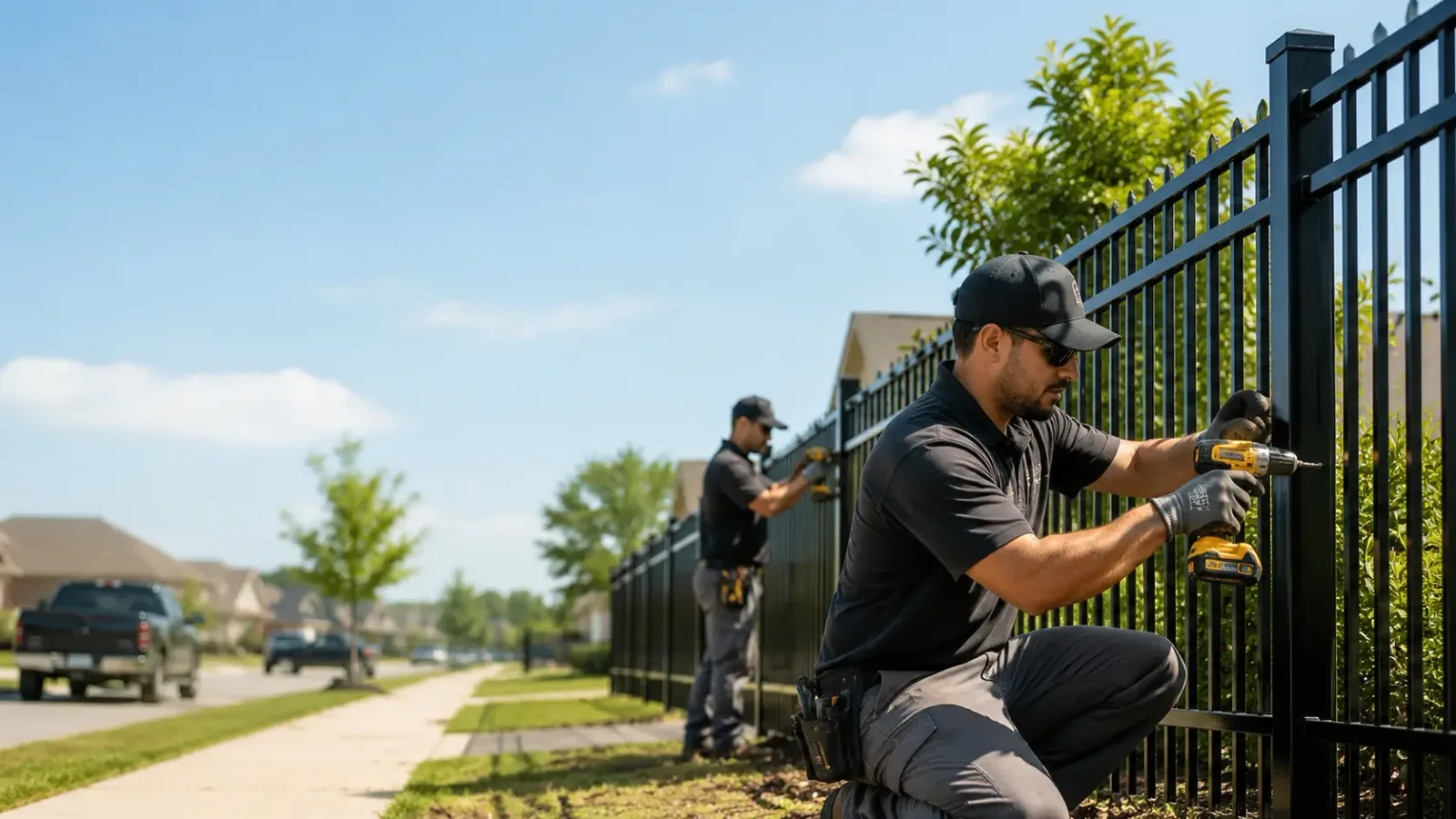 Metal Fence Installation in Montegut, LA